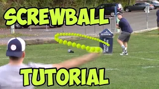 Blitzball Pitching Tutorial -  The Screwball