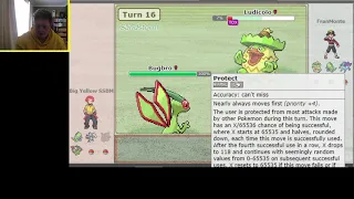 Some RBY OU Games on Showdown (Stream VOD)