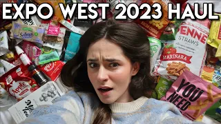 HUGE expo west snacks haul (2023)