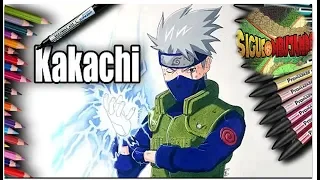 HOW TO DRAW TO KAKASHI HATAKE CHIDORI COMPLETE SPEED DRAWING