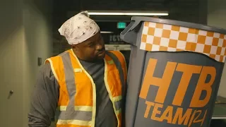 SEC Shorts - Tennessee's football building janitor is a busy man