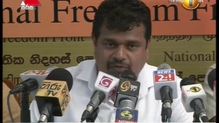 News 1st Sinhala Prime Time, Wednesday,  January 2017, 7PM (11-01-2017)