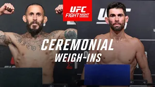 UFC San Diego: Ceremonial Weigh-Ins