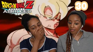 SUPER SAIYAN | Dragon Ball Z: Abridged Episode 30 | Reaction **we never watched DBZ**