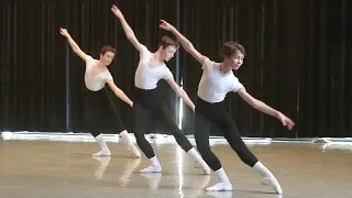 Classe de danse classique- Garçons 14-15 ans / Conservatoire de Paris (ballet boys)