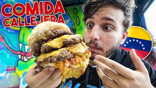 Probando COMIDA CALLEJERA en VENEZUELA 🍔 (2022)