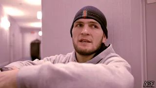 UFC 223: Ferguson vs Nurmagomedov: Khabib discusses his routine after making weight for a fight