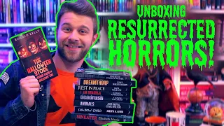 HAULING & UNBOXING BOOKS! | (Resurrected Horrors)