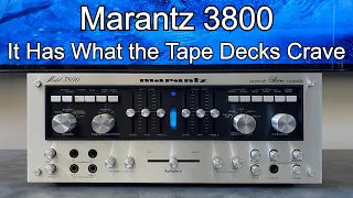 Marantz 3800 Restoration Overview - Info, Functions, Connections, Inside Look | Novalux Stereophonic