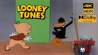 LOONEY TUNES: Yankee Doodle Daffy (Daffy Duck, Porky Pig) (1943) [4K HDR Dolby Vision]