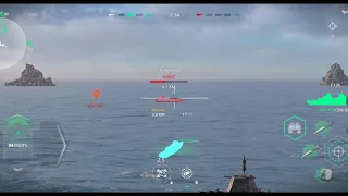 Modern Warships: 4 Grenade Launcher is very effective to the enemy that dont float.