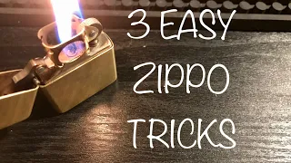 3 Easy Zippo Tricks For Beginners