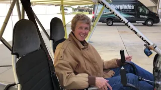 Kathy flying Rans S-19 and S-12 using Viking engines