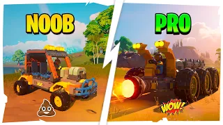 Como CONSTRUIR el MEJOR VEHICULO en Lego Fortnite (Indestructible y rapido)