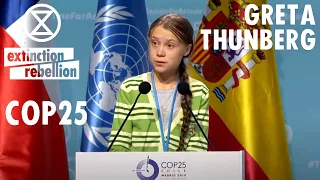 Greta Thunberg | COP 25 High Level Event on Climate Emergency | Extinction Rebellion