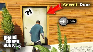 Let's open the secret door in Franklin's house | GTA 5