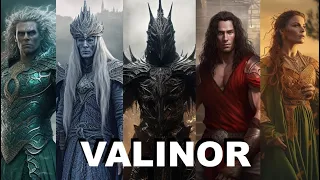 VALAR from VALINOR visualisation, LOTR / ai generated ai reimagine ai art ai video