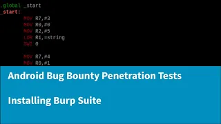 A Complete Guide to Android Bug Bounty Penetration Testing - Installing Burp Suite