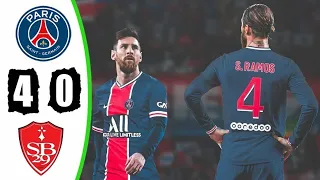 brest vs PSG highlight goal resumen HD ⚽🏆