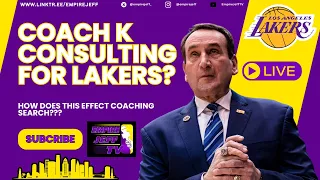 Lakers assisted in their Head Coach Search by Coach K?  Is it JJ Reddick, Borrego, or Cassell?