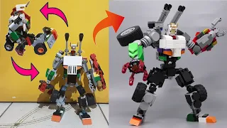 Upgrading Viewer's Transforming LEGO Mech