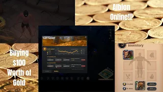 Albion Online - Buying $100 In Gold - How To Spend Your Gold