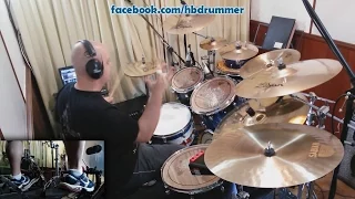 Iron Maiden - Speed Of Light - Drum Cover (FULL SONG with Lyrics)