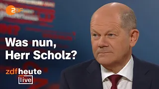 Bundeskanzler Scholz über seine Haltung zum Ukraine-Krieg | Was nun? mit Analyse bei ZDFheute live