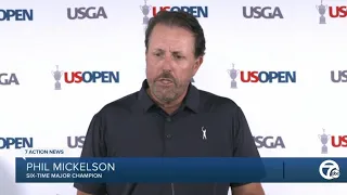 Phil Mickelson talks at US Open about desire to keep PGA Tour lifetime membership