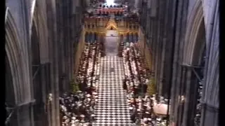 National Anthem (Gordon Jacobs Fanfare) | 50th Coronation Anniversary | Westminster Abbey