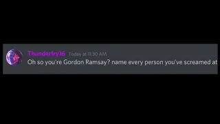 Oh So You’re Gordon Ramsay? Name Every Person You’ve Screamed At