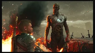 KRATOS AND ATREUS CONVINCE SURTR TO HELP ATTACK ASGARD GOD OF WAR RAGNAROK