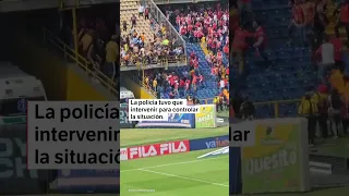 Aficionados protagonizaron disturbios en el partido Santa Fe vs. Tolima en El Campín | El Espectador