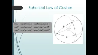 Spherical Trigonometry  - An Introduction and Basic Theorems