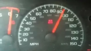 1994, Camaro z28 -TOP SPEED RUN.