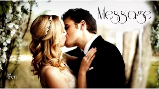 ♥ Stefan & Caroline || A Message (8x15) ♥