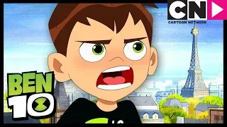 Ben 10 | Ben Gets Lost in Paris | Speechless on the Seine | Cartoon Network