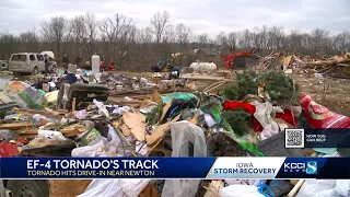 Restoring Hope: Follow path of EF4 Tornado that ripped through 4 Iowa counties