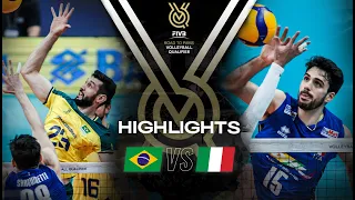 🇧🇷 BRA vs. 🇮🇹 ITA - Highlights | Men's OQT 2023