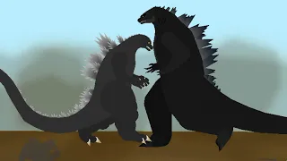 godzilla 2019 vs heisei godzilla part2 (stknds)