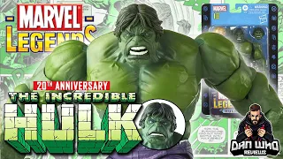 Marvel Legends Hulk 20th Anniversary Hasbro Action Figure Review