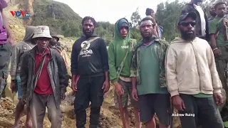 Papua New Guinea ước tính trên 2.000 người bị vùi lấp trong thảm họa sạt lở đất