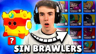 ¿QUE PASA SI ABRO UNA OMEGACAJA en UNA CUENTA SIN BRAWLERS de BRAWL STARS?