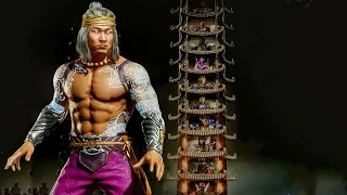 Endless Klassic Tower Mortal Kombat 11 | New Fire God Liu Kang | Zero Block Challenge