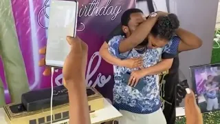 DBANJ WIFE THROW UP SURPRISE BIRTHDAY FOR DBANJ