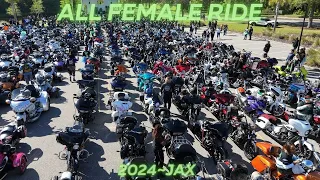 2024 RIDE TO JACKSONVILLE; All Female Ride | Part 3 (Final Part)