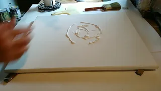 How to make a cotton canvas as smooth as a panel