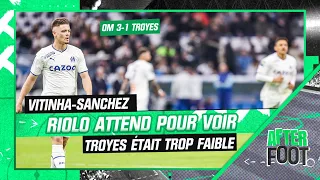 OM 3-1 Troyes : Vitinha-Sanchez, Riolo attend pour voir