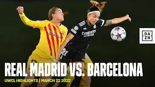 HIGHLIGHTS | Real Madrid vs. Barcelona -- UEFA Women’s Champions League 2021-2022 (Italiano)