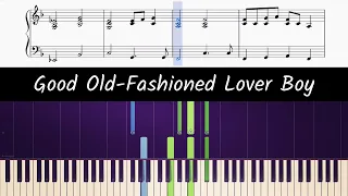 How to play piano part of Good Old-Fashioned Lover Boy by Queen